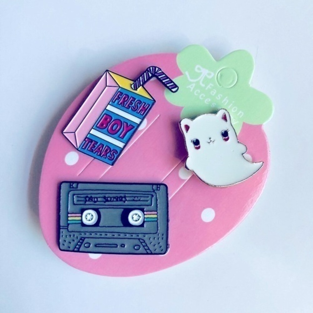 Enamel Pins Kawaii Bundle